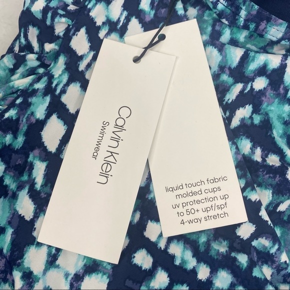 CALVIN Klein Halter Swimsuit Top - Picture 12 of 12